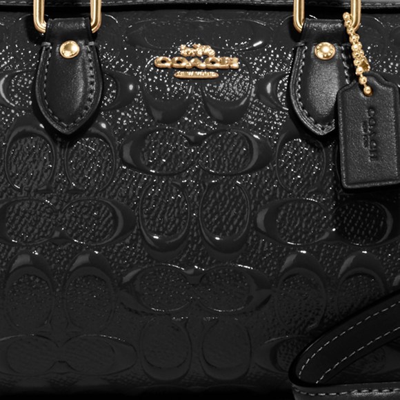 NWT Coach Outlet Mini Rowan Crossbody In Signature Leather - Picture 7 of 7